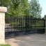 Caledon Slide Gate in Masonry Columns