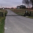 stand alone slide gate for estate farm